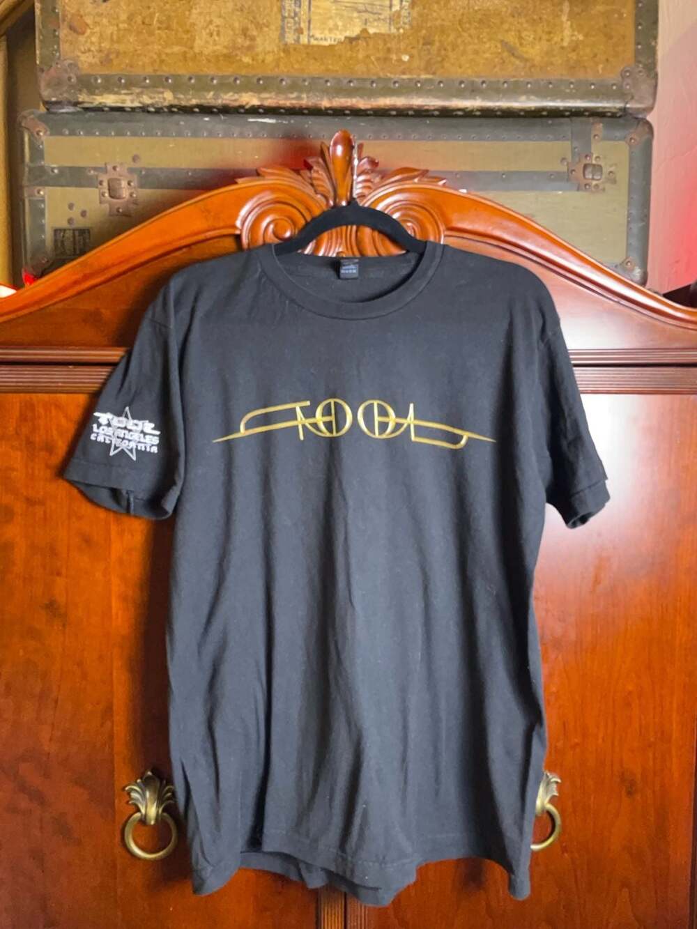 Tool Band Tour Los Angeles California Graphic T-Shirt Size Large